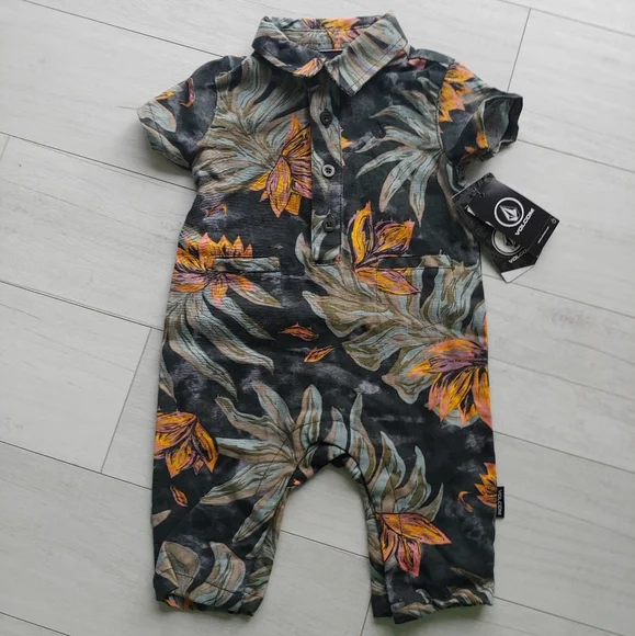 Volcom One Pieces Volcom Baby New Baby Romper Poshmark